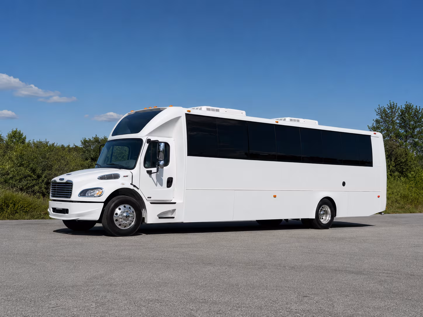 new bedford corporate party bus rental