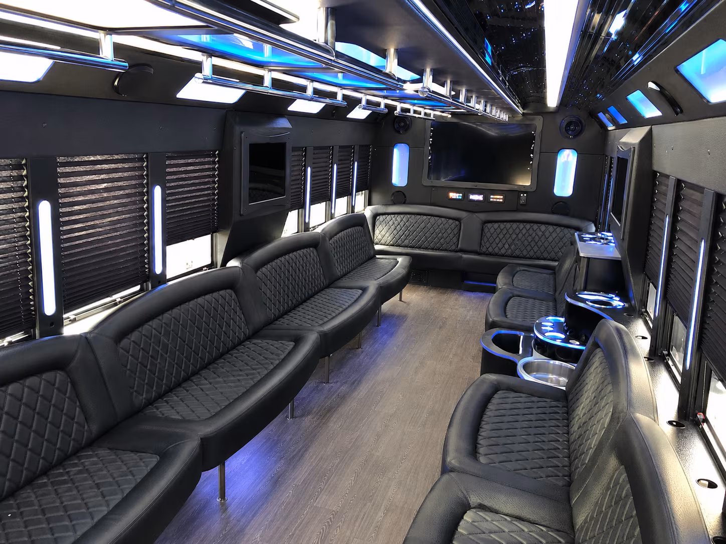 new bedford holiday party bus rental