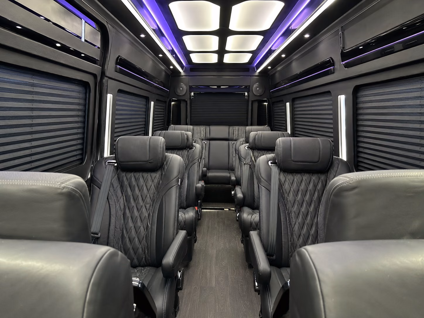 new bedford sprinter van with driver interior