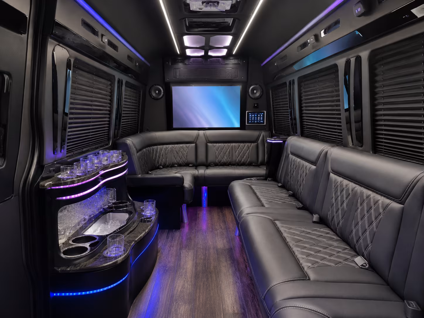 sprinter vans and minibuses for small birthday group transportation in new bedford